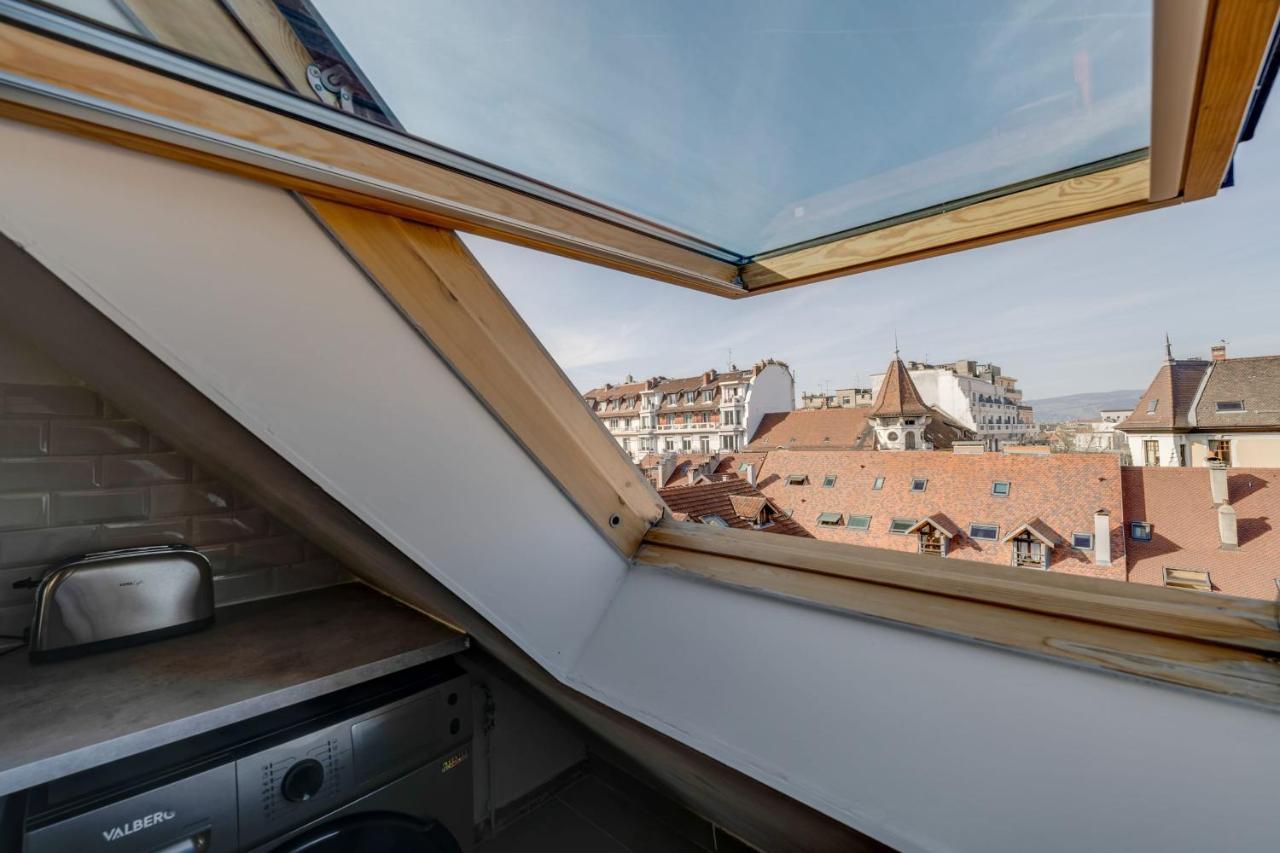 Le Supernova - Nice Studio With Mezzanine In The Heart Of The City 안시 외부 사진